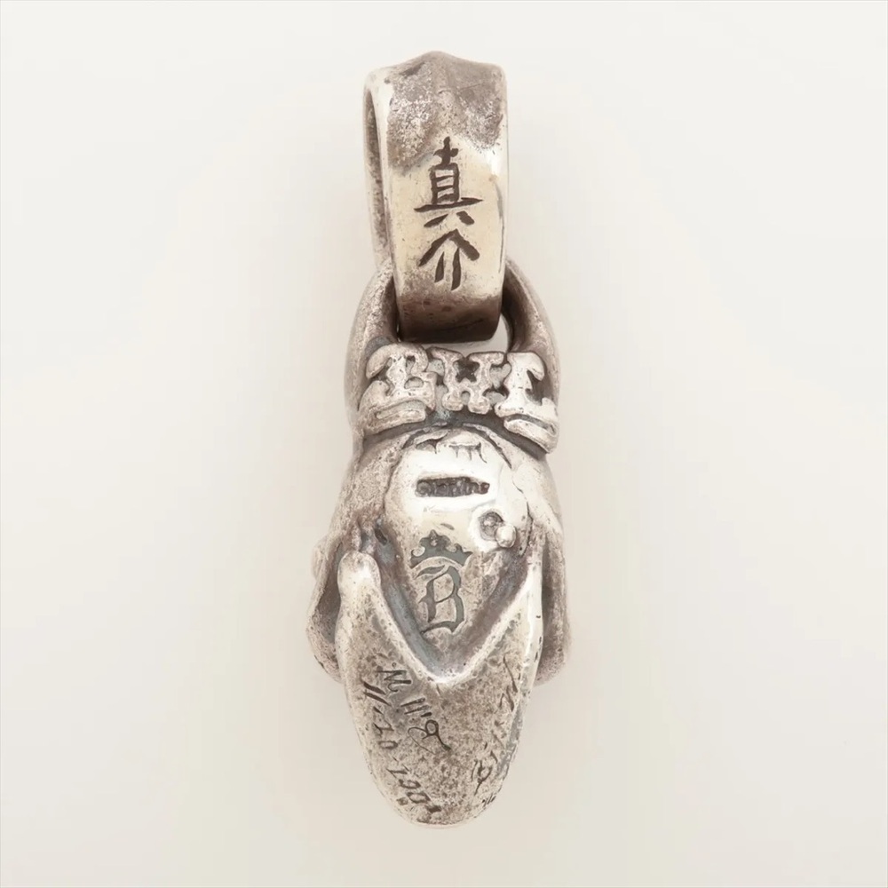 Authentic Bill Wall good luck skull Pendant - Picture 2 of 3